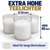 HORECA KAARSEN - theelichthouders, 24 stuks - wit, Productafbeelding-voorbeeld 1