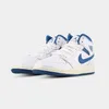 Nike Air Jordan 1 Mid GS White Blue Sneaker - 40 Náhled obrázku produktu 2