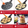 Pancake-Pfanne 26 cm für Induktion, 7 Tiermotive, Aluguss Produktbild-Vorschau 5