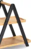 Alzata da portata Zeller a 2 ripiani, bambù, 34x17x32 cm, Anteprima dell’immagine prodotto 4