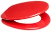 SANILO® Asiento de inodoro rojo, tapa de inodoro Vista previa de la imagen del producto 3