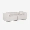 Sofa 3-Sitzer modular modern für Wohnzimmer aus Stoff Neko Produktbild-Vorschau 3