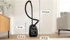 Bosch Staubsauger BGB41BA1 Serie 4 Schwarz 700 W mit Beutel Produktbild-Vorschau 4