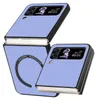 Für Samsung Galaxy Z Flip4 5G MagSafe Magnetic Kohlefaser Produktbild-Vorschau 2