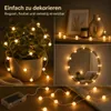 Guirlande lumineuse LED blanc chaud 6 m – 40 boules, à Voir les images du produit 6
