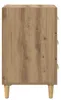 vidaXL Nachttisch Artisan-Eiche 40 x 40 x 66 cm Produktbild-Vorschau 7