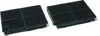 daniplus 2 x Aktiv Kohlefilter 195x140x20mm EFF70 passend Produktbild-Vorschau 2