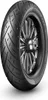 A motorcycle tire mounted on a wheel, shown from the side against a white background. Anteprima dell’immagine prodotto