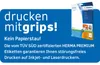 Etiketten Premium A4, weiß 210x297 mm Papier matt 25 St. Produktbild-Vorschau 16