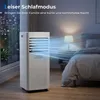 Mobiles Klimagerät 9000 BTU mit Abluftschlauch, 4-in-1 Produktbild-Vorschau 5