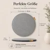 SILUK przytulna filcowa poduszka na siedzisko Ø 36 cm - Podgląd zdjęcia produktu 2