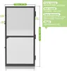 Portes moustiquaires FIVMEN avec cadre en aluminium et Voir les images du produit 2