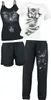 Spiral Schlafanzug Damen Bright Eyes schwarz/weiß Geschenke Produktbild-Vorschau 1