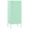 vidaXL Lagerschrank Minzgrün 42,5x35x101,5 cm Stahl Produktbild-Vorschau 5