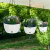 Relaxdays Blumenampel mit Wasserspeicher, Set, 3 Größen, Produktbild-Vorschau 5