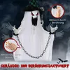 HOMCOM 204 cm Halloween Deko Hängend Geist mit Produktbild-Vorschau 6