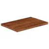 Piano Tavolo 80x70x2,5 cm Rettangolare in Massello di Anteprima dell’immagine prodotto 1