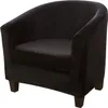 Topchances Kryt židle Club Chair Slipcover, Velvet Tub Náhled obrázku produktu 1