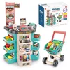 Woopie Supermarkt Store And Trolley Shopping Cart Checkout Produktbild-Vorschau 1