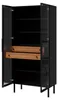 Vetrina espositiva 70 x 36 x 170 cm con 2 ante in vetro, Anteprima dell’immagine prodotto 13