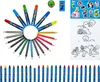 Super Mario Malset kreatives Spielzeug 51-teilig blau Produktbild-Vorschau 5