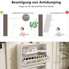 UnboxG Schuhschrank mit 2 Klappen Schuhkipper Schuhregal, Produktbild-Vorschau 4