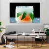 Bilder auf glas - Gefroren frucht dessert bio - 120x80cm - Produktbild-Vorschau 6