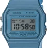 A close-up studio shot of a blue digital Casio watch. Náhled obrázku produktu