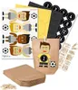 Basteladventskalender Fußball gelb schwarz zum Produktbild-Vorschau 1