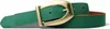 Ledergürtel Damen Echtleder 2,7 cm, Schnalle mattgold, Produktbild-Vorschau 1