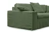 KAWOLA Sofa NETTA XL 3-Sitzer Bezug abziehbar Cord moosgrün Produktbild-Vorschau 5