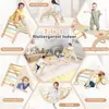 COSTWAY 4 in 1 Kletterdreieck mit Rutsche, Kletterbogen, Produktbild-Vorschau 8