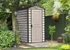 Duramax Kunststoff Gartenhaus 104x180 Geräteschuppen Garten Produktbild-Vorschau 1