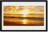 Bild 60x40 MDF-Rahmen Wandkunst Meer, Sonne, Landschaft Produktbild-Vorschau 1