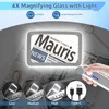 LED Leselupe mit Licht Groß 4X Lupe Handlupe Senioren Produktbild-Vorschau 5