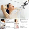 A woman is showering with a showerhead, and smaller images show a family, a woman applying lotion, and a baby in a bath. Náhľad obrázku produktu