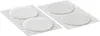 Velcro VEL-EC60249, Bílá, 45 mm, 6 kusů, Krabice Náhled obrázku produktu 1
