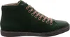 A side view of a green high-top sneaker with tan laces. Produktbild-Vorschau