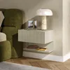 Table de chevet flottante "Nand" avec tiroir et étagère, Voir les images du produit 1