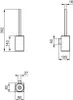 Ideal Standard WC-Bürstengarnitur IOM Cube E2195AA Chrom Produktbild-Vorschau 3