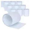 Jardinion 10x PVC Sichtschutzstreifen 250cm 3mm, Weiß, Produktbild-Vorschau 1