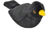 Plüschvogel Amsel mit Sound - 10 cm Produktbild-Vorschau 1