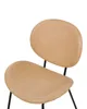 BELIANI Esszimmerstühle 2er Set Sandbeige aus Kunstleder Produktbild-Vorschau 8