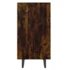 vidaXL Sideboard Räuchereiche 103,5x35x70 cm Holzwerkstoff Produktbild-Vorschau 5