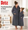 Betz Bademantel Frottee mit Kapuze für Herren und Damen Produktbild-Vorschau 3