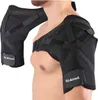 A man wearing a black shoulder brace. Anteprima dell’immagine prodotto