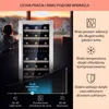 KlarsteinVinamour 33 Duo, chłodziarka do wina, 2 strefy, 89 Podgląd zdjęcia produktu 4