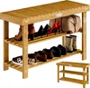 CASARIA® Scarpiera con Seduta in Legno Capacità 160 kg Anteprima dell’immagine prodotto 1