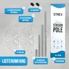 Strex Duschablage ohne Bohren | Edelstahl Teleskop Produktbild-Vorschau 9