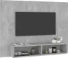 vidaXL TV-Wandschrank Betongrau 120x23,5x90 cm Produktbild-Vorschau 5